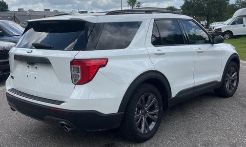 White Metallic 2021 Ford Explorer XLT