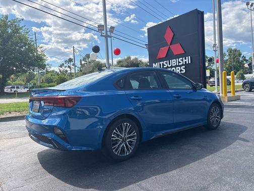 Sporty Blue 2023 Kia Forte GT-Line