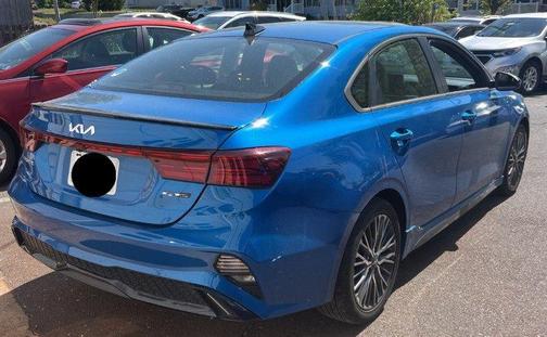 Sporty Blue 2023 Kia Forte GT-Line