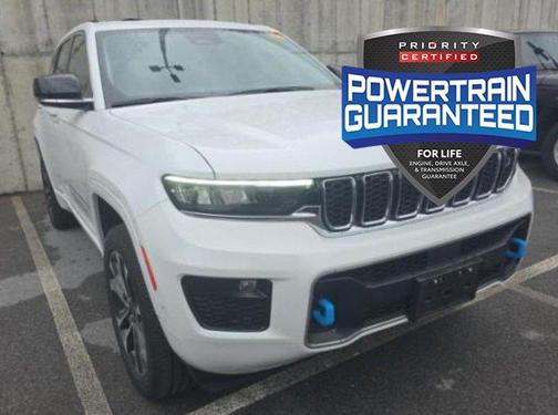 Bright White Clearcoat 2022 Jeep Grand Cherokee 4xe Overland