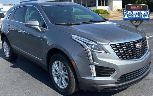 Satin Steel Metallic 2022 Cadillac XT5 Luxury