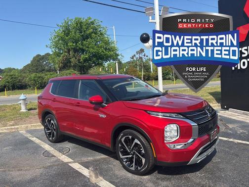 Red Diamond 2023 Mitsubishi Outlander PHEV SE S-AWC