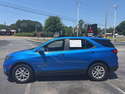 Riptide Blue Metallic 2024 Chevrolet Equinox 1LT