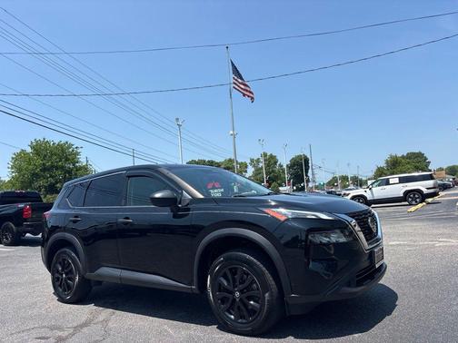 Super Black 2021 Nissan Rogue S