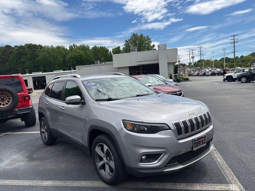 Billet Silver Metallic Clearcoat 2019 Jeep Cherokee Limited