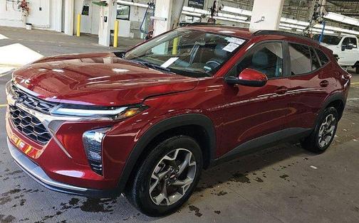 Crimson Metallic 2025 Chevrolet Trax LT