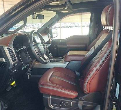 Shadow Black 2018 Ford F-150 Platinum