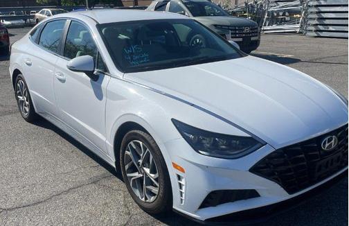 Serenity White 2023 Hyundai SONATA SEL