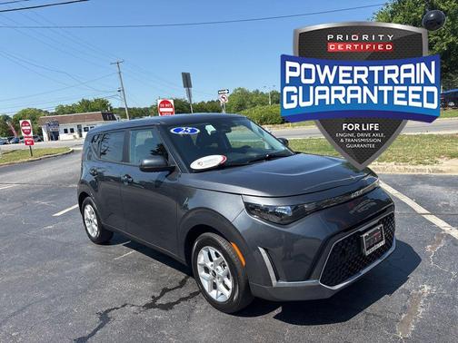 Gravity Gray 2025 Kia Soul LX