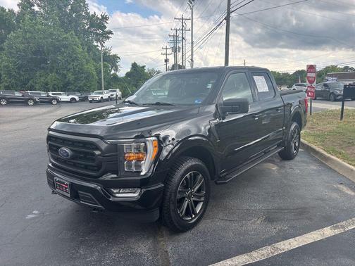 Agate Black Metallic 2022 Ford F-150 XLT