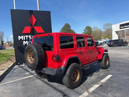 Firecracker Red Clearcoat 2018 Jeep Wrangler Unlimited Sahara