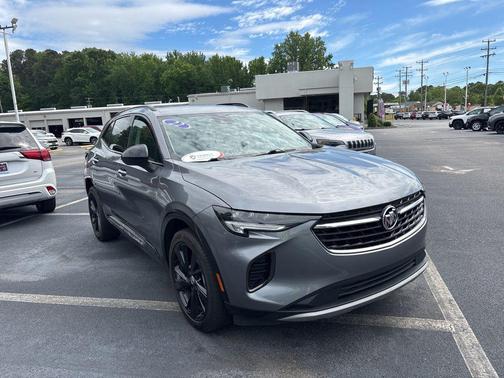 Satin Steel Metallic 2022 Buick Envision Essence