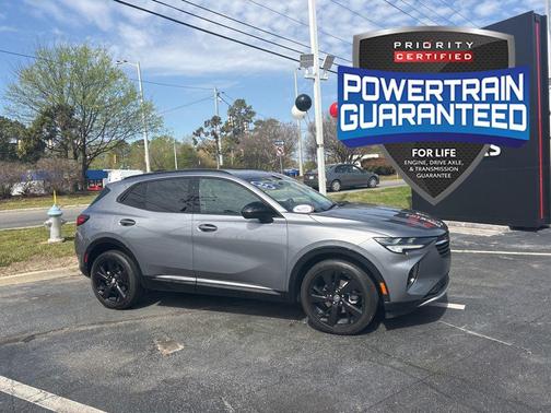 Satin Steel Metallic 2022 Buick Envision Essence