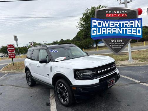 Oxford White 2021 Ford Bronco Sport Outer Banks