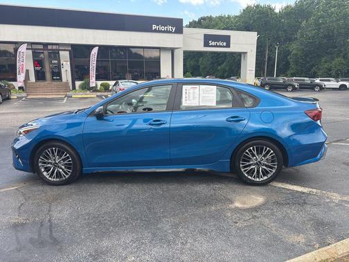 Sporty Blue 2022 Kia Forte GT-Line