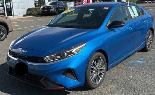 Sporty Blue 2022 Kia Forte GT-Line
