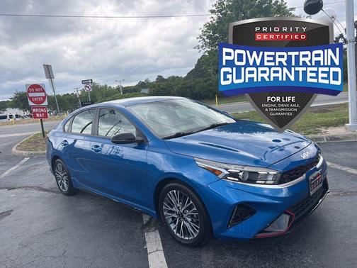 Sporty Blue 2022 Kia Forte GT-Line