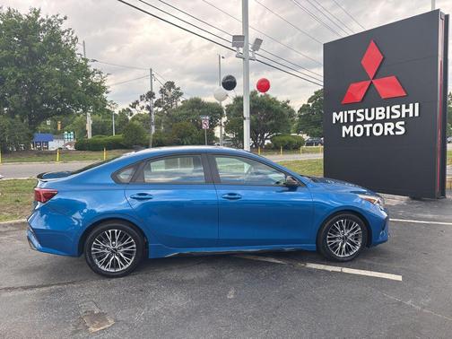 Sporty Blue 2022 Kia Forte GT-Line