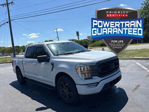 Space White Metallic 2021 Ford F-150 XLT