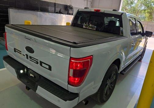 Space White Metallic 2021 Ford F-150 XLT