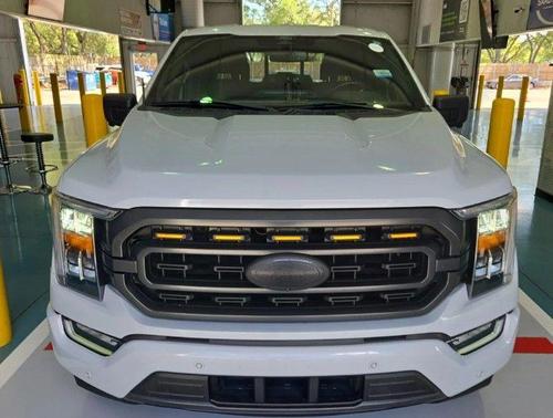 Space White Metallic 2021 Ford F-150 XLT