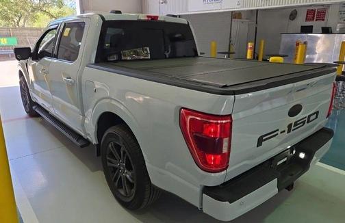 Space White Metallic 2021 Ford F-150 XLT