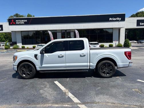 Space White Metallic 2021 Ford F-150 XLT