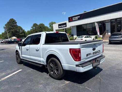 Space White Metallic 2021 Ford F-150 XLT