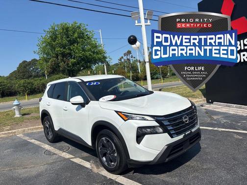 Everest White Pearl 2024 Nissan Rogue SV