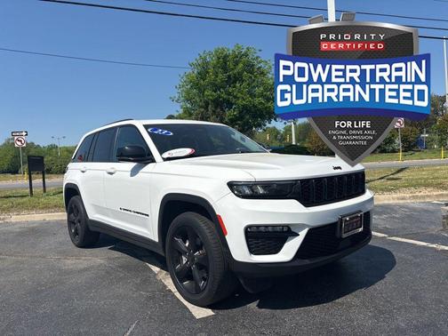 Bright White Clearcoat 2023 Jeep Grand Cherokee Limited