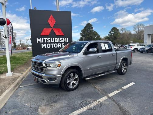Billet Silver Metallic Clearcoat 2019 RAM 1500 Laramie