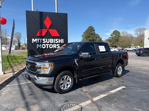 Agate Black Metallic 2021 Ford F-150 XLT