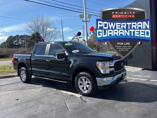 Agate Black Metallic 2021 Ford F-150 XLT