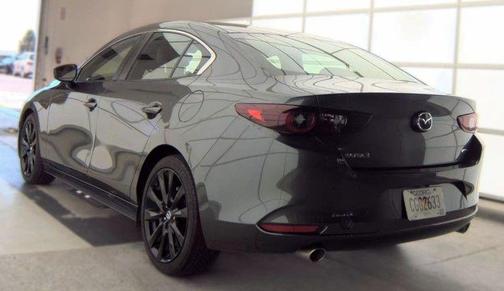 Machine Gray Metallic 2024 Mazda Mazda3 2.5 S Select Sport