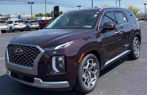Sierra Burgundy 2022 Hyundai PALISADE Calligraphy