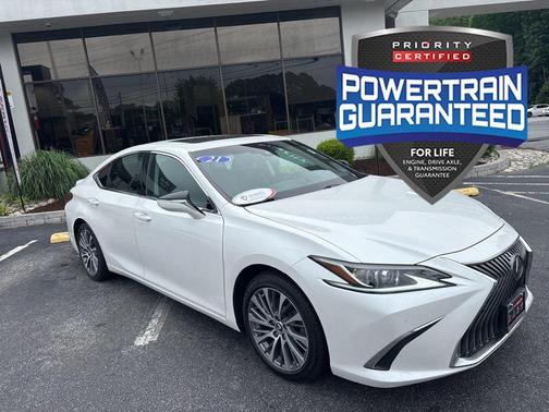 White Pearl 2021 Lexus ES 350 Base