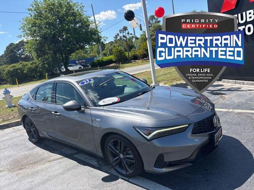 Liquid Carbon Metallic 2023 Acura Integra A-SPEC Technology