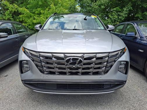 Shimmering Silver 2024 Hyundai TUCSON Hybrid Limited