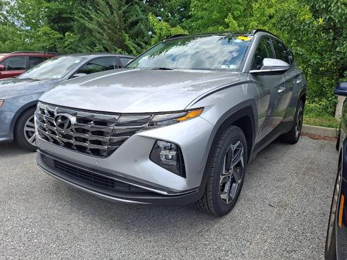 Shimmering Silver 2024 Hyundai TUCSON Hybrid Limited