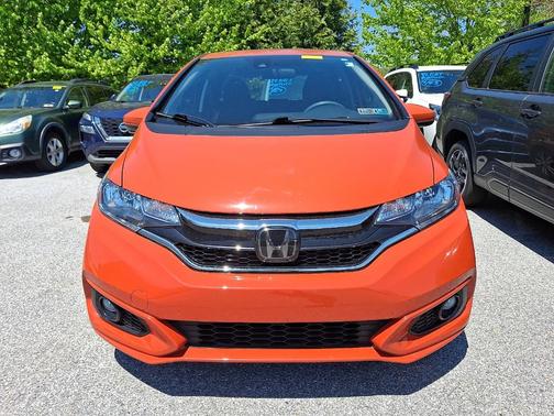 Orange Fury 2020 Honda Fit EX