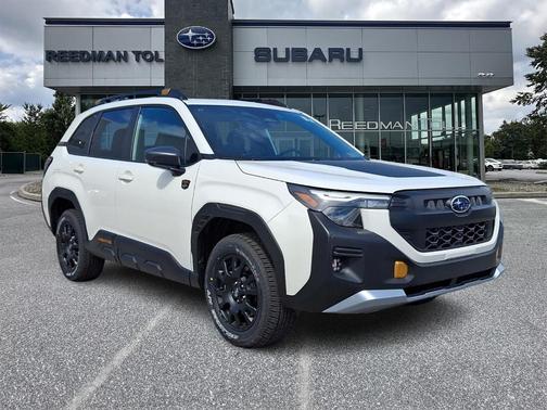 Crystal White Pearl 2026 Subaru Forester Wilderness