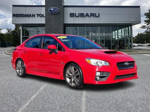 Pure Red 2017 Subaru WRX Premium