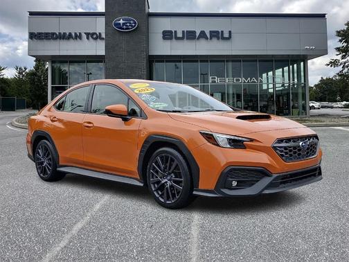 Solar Orange Pearl 2023 Subaru WRX Premium