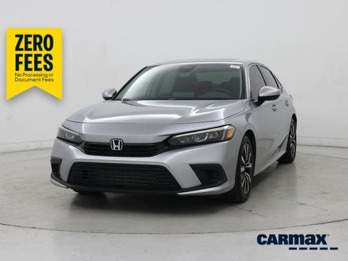 Silver 2024 Honda Civic EX