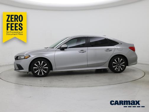 Silver 2024 Honda Civic EX