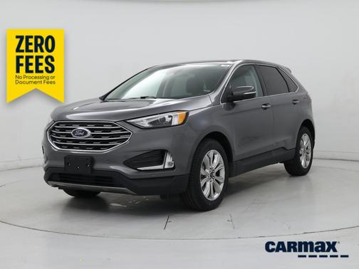 Gray 2024 Ford Edge Titanium