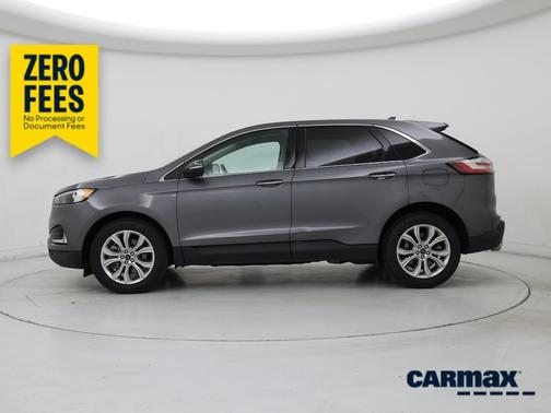 Gray 2024 Ford Edge Titanium