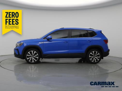 Blue 2023 Volkswagen Taos SE