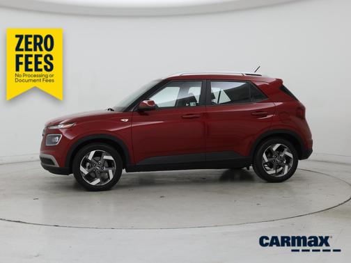 Red 2025 Hyundai VENUE Limited