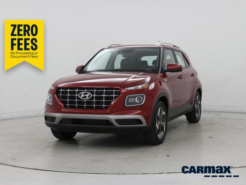 Red 2025 Hyundai VENUE Limited